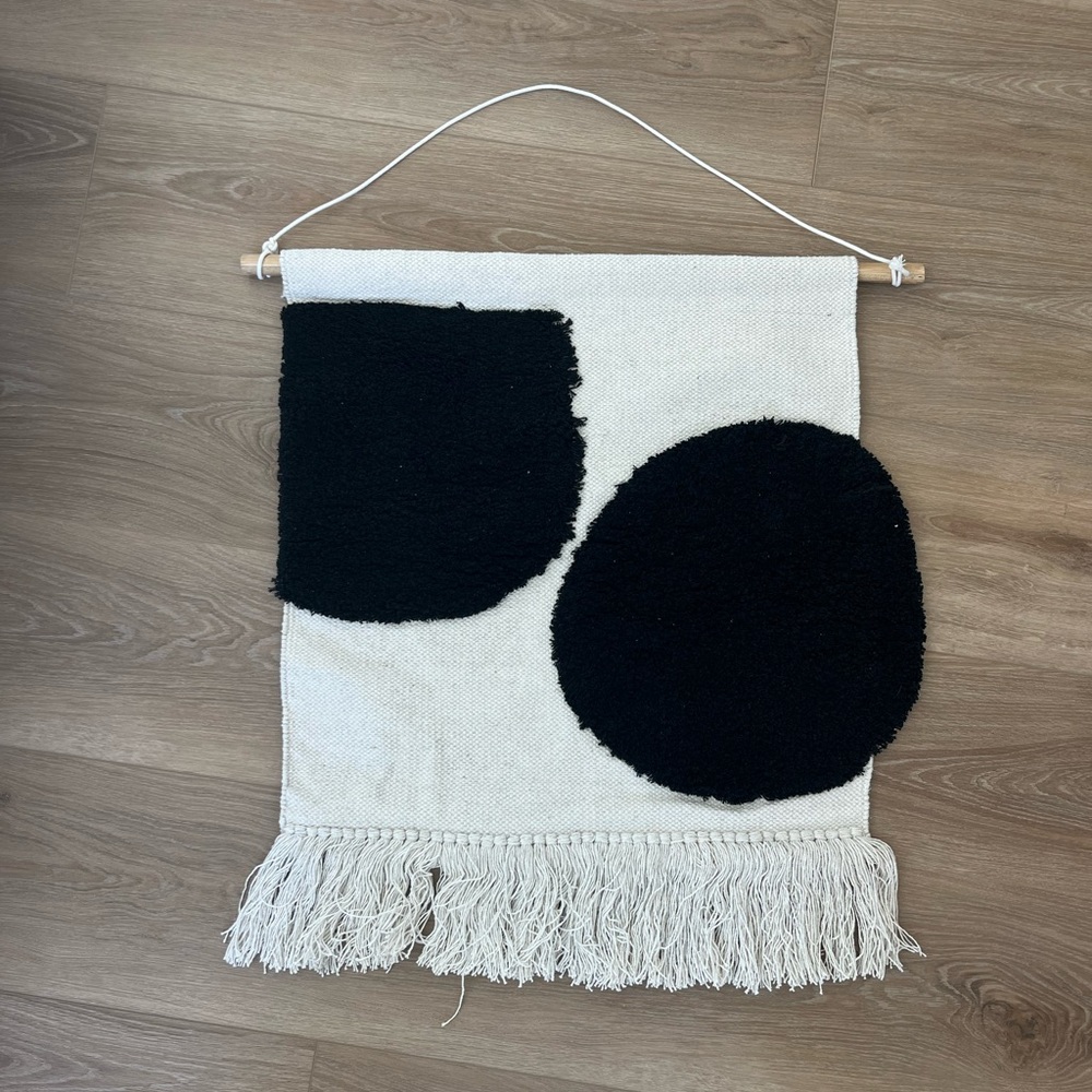 Black and White Wall Hanging Decor